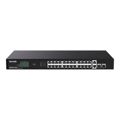 TEG1128P-24-250W   26GE+2SFP Ethernet Switch With 24-Port PoE