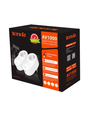 TENDA POWERLINE,  AV1000 GIGABIT KIT 1000MBPS