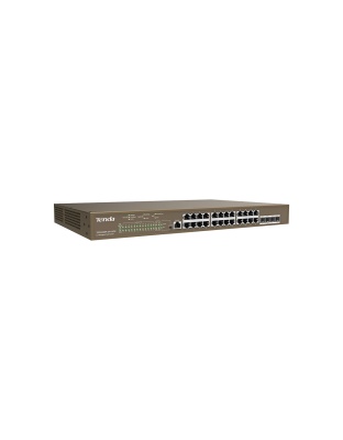 TENDA LAYER 3 RACKMOUNT/DESKTOP  SWITCH 24 PORT GIGABIT POE 4XSFP