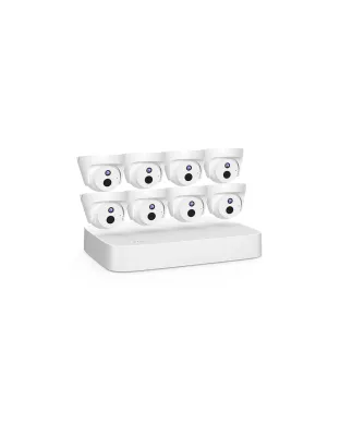 TENDA NVR KIT DOME 8 CHANNEL POE