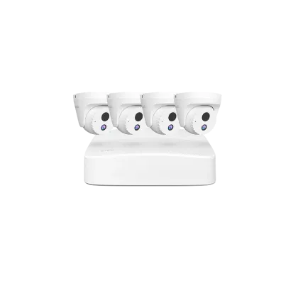 TENDA NVR KIT DOME 4 CHANNEL POE