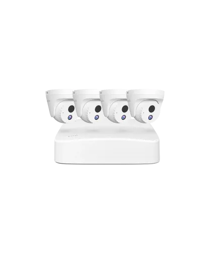 TENDA NVR KIT DOME 4 CHANNEL POE