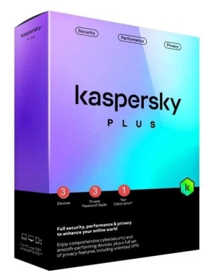 Kaspersky Plus 2024 - 3 Devices