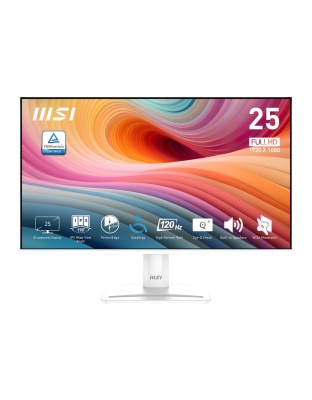 MSI PerfectEdge PRO MP251W E2 24.5″ FHD IPS Office Monitor – White