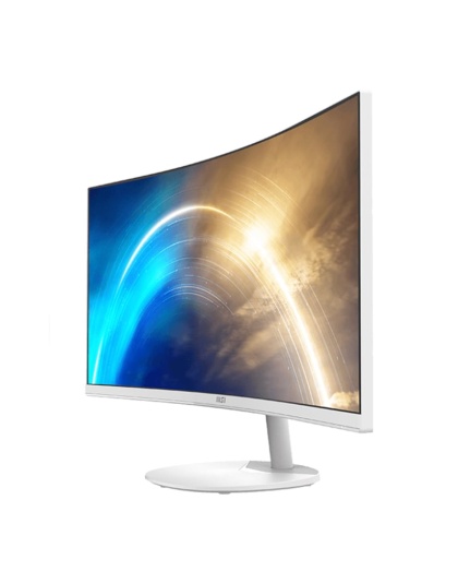 MSI PRO MP341CQ Professional Monitor 3440×1440 (UWQHD) VA 1ms 100Hz HDMI White