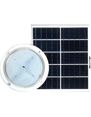 Indoor Ceiling Lamp With Solar Panel