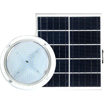 Indoor Ceiling Lamp With Solar Panel