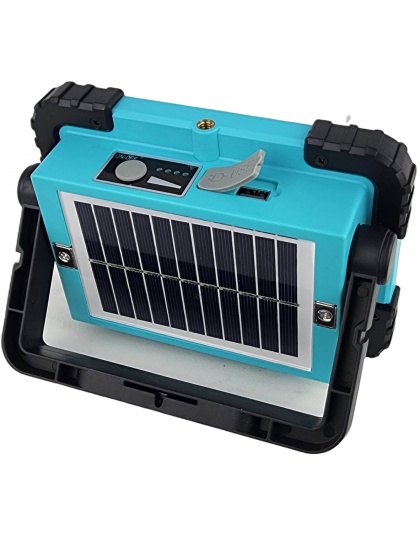Solarix LED Solar Floodlamp With Power Bank Blue Large