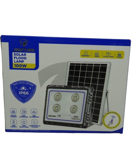 SOLARIX JORTAM 100W ABS FLOOD LAMP 4BEAD