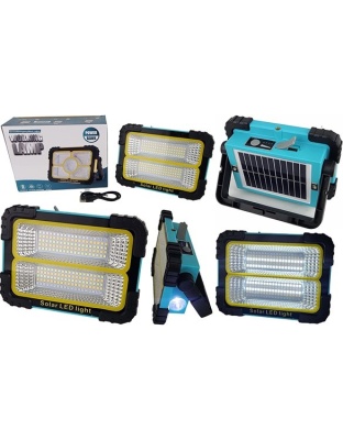 Solarix Floodlamp 30w Solar Portable Rechargeable LED High Blue