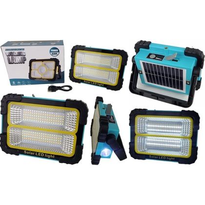Solarix Blue Solar 30W Portable Rechargeable LED Light