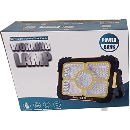 Solarix LED Solar Floodlamp With Power Bank