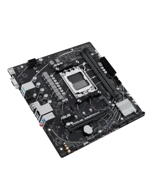 ASUS PRIME A620M-K, AMD, Socket AM5, AMD Ryzen 5 7th Gen, AMD Ryzen 7 7th Gen, AMD Ryzen 9 7th Gen, Socket AM5, DDR5-SDRAM, 96 GB