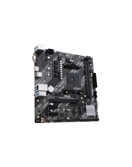 ASUS PRIME A620M-K, AMD, Socket AM5, AMD Ryzen 5 7th Gen, AMD Ryzen 7 7th Gen, AMD Ryzen 9 7th Gen, Socket AM5, DDR5-SDRAM, 96 GB