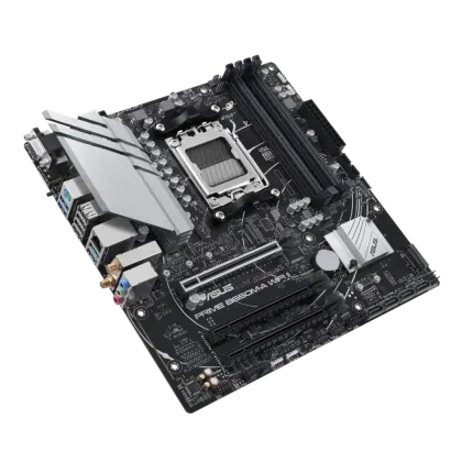 ASUS PRIME B650M-A WIFI II, AMD, Socket AM5, AMD Ryzen™ 7, DDR5-SDRAM, 128 GB, DIMM