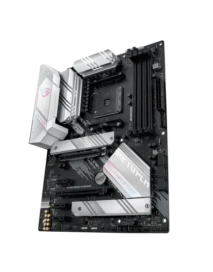 ASUS ROG STRIX B550-A GAMING, AMD, Socket AM4, AMD Ryzen™ 3, DDR4-SDRAM, 128 GB, DIMM