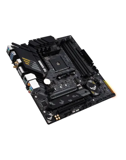 ASUS TUF GAMING B550M-PLUS WIFI II, AMD, Socket AM4, AMD Ryzen™ 3, AMD Ryzen™ 5, AMD Ryzen™ 7, 3rd Generation AMD Ryzen™ 9, AMD Ryzen 9 5th Gen, Socket AM4, DDR4-SDRAM, 128 GB