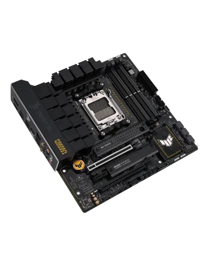 ASUS TUF GAMING B650M-PLUS WIFI, AMD, Socket AM5, DDR5-SDRAM, 128 GB, DIMM, Dual-channel