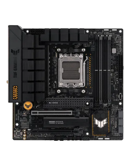 ASUS TUF GAMING B650M-PLUS WIFI, AMD, Socket AM5, DDR5-SDRAM, 128 GB, DIMM, Dual-channel