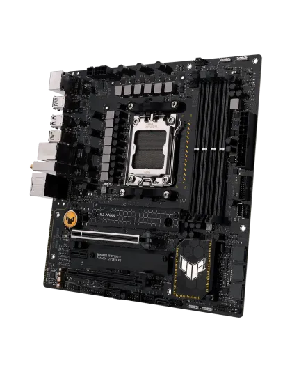 ASUS TUF GAMING B650M-PLUS WIFI, AMD, Socket AM5, DDR5-SDRAM, 128 GB, DIMM, Dual-channel