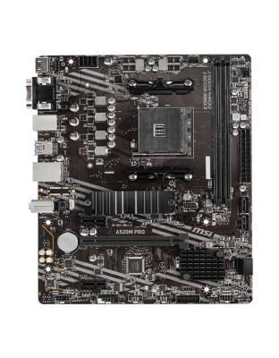MSI A520M-PRO AMD AM4 MATX Gaming Motherboard