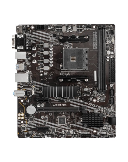MSI A520M-PRO AMD AM4 MATX Gaming Motherboard