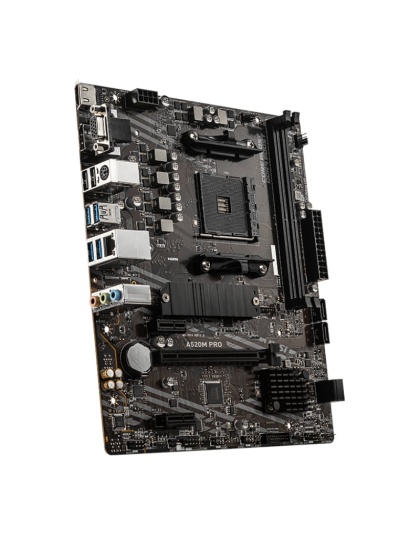 MSI A520M-PRO AMD AM4 MATX Gaming Motherboard