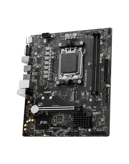 MSI A620M-E PRO AMD AM5 MATX Gaming Motherboard