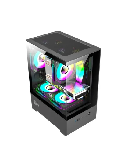 Armaggeddon Aquaron Duplex One RGB MicroATX Gaming Case