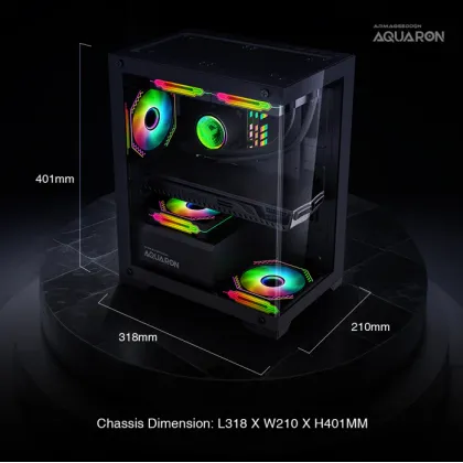 Armaggeddon Aquaron MicroATX Gaming Case