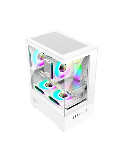 Armaggeddon Aquaron Duplex One RGB MicroATX Gaming Case