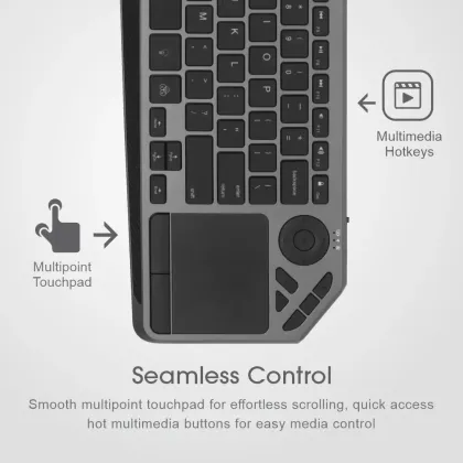 Multi Mode Wireless Keyboard + Touchpad - KT210