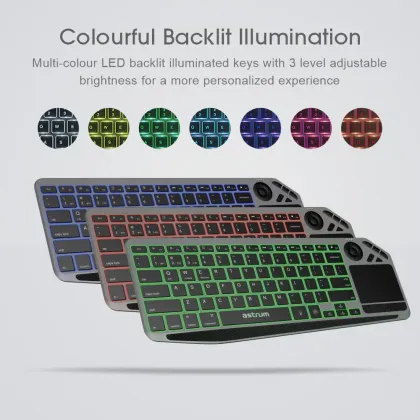 Multi Mode Wireless Keyboard + Touchpad - KT210