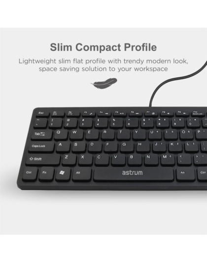 KB350 Mini Wired USB Keyboard