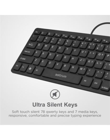 KB350 Mini Wired USB Keyboard