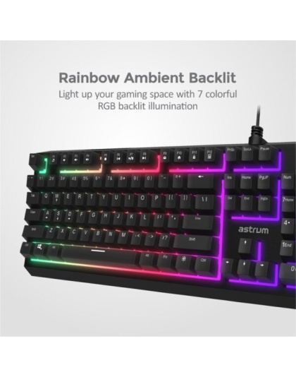 KM350 Backlit Wired Mechanical Gaming Keyboard
