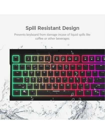 KM350 Backlit Wired Mechanical Gaming Keyboard