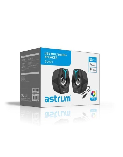 SU020 2.0CH LED USB Multimedia Speakers