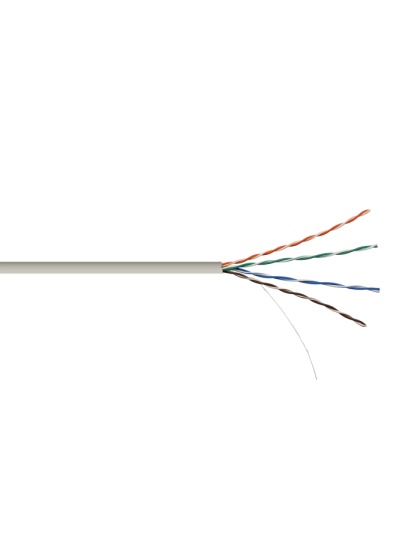 500m Drum Cat5e CCA Grey UTP Cable