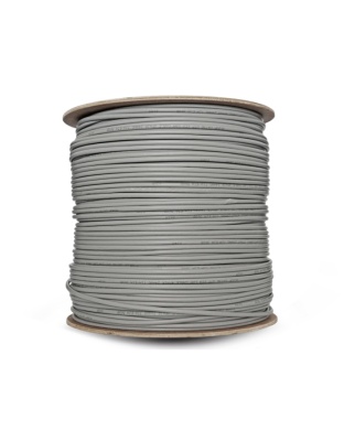 500m Drum Cat5e CCA Grey UTP Cable