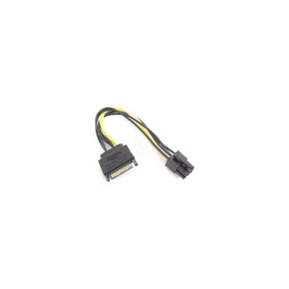 SATA MALE 15 PIN TO 6 PIN PCI-E