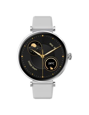 MT510_Smart_Watch_1.32_AMOLED_IPX68_with_BT_Calls_Sports_HR_BP_BO_-_Silver