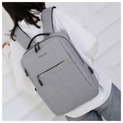 Backpack_Travel_Bag_15_USB_Port_and_Multi-Pocket_Design_Grey_-_LB200