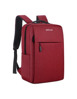 Backpack_Travel_Bag_15_USB_Port_and_Multi-Pocket_Design_Red_-_LB200