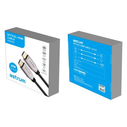 HD040_4K_V2.0_Fibre_Optical_HDMI_Male_to_Male_40_Meter_Cable