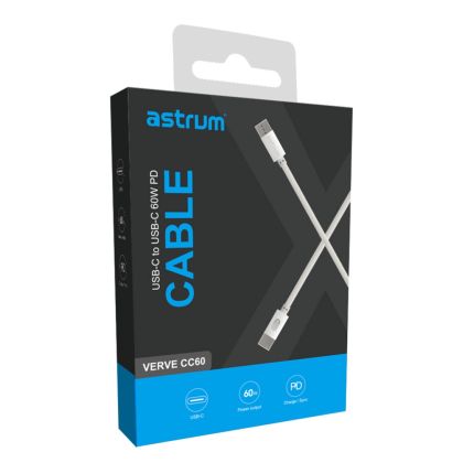 Verve_CC60_60W_PD_USB-C_to_USB-C_Charge_Sync_Cable_-_White
