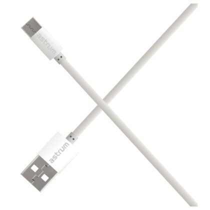 Verve_UC20_2A_USB-A_to_USB-C_Charge_Sync_1.0m_Cable_-_White