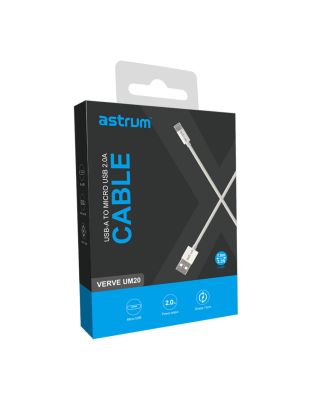 Verve_UM20_2A_USB-A_to_Micro_USB_Charge_Sync_1.0m_Cable_-_White