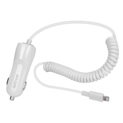 CC390_8_pin_Lightning_MFI_Car_Charger_-_White