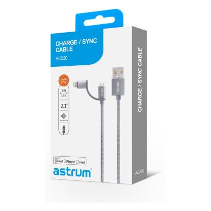 AC330_Micro_USB_8pin_Charge_Sync_MFI_Braided_Cable